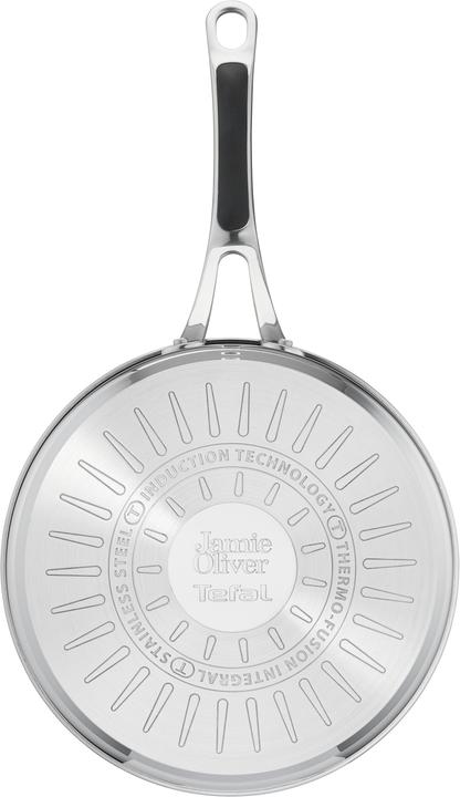 Productafbeelding Tefal Jamie Oliver Cook's Classic (24 cm, Braadpan + kasserol, Roestvrij staal)