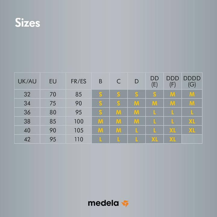 Image du produit Medela Soutien-gorge de grossesse et d'allaitement Ultimate BodyFit (M)