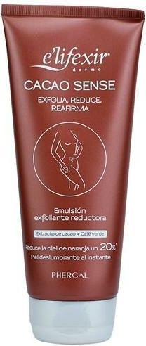 Actual product image E'lifexir Cacao Sense Body Scrub Firming and Toning Improves Radiance Tightens and Smooths Skin Extr (200 ml)