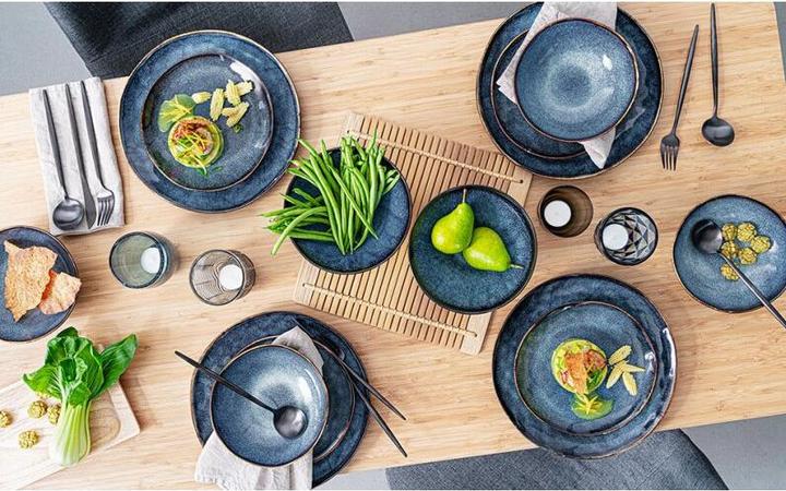 Actual product image Sänger Geschirr Serving plate Tokyo in leaf look