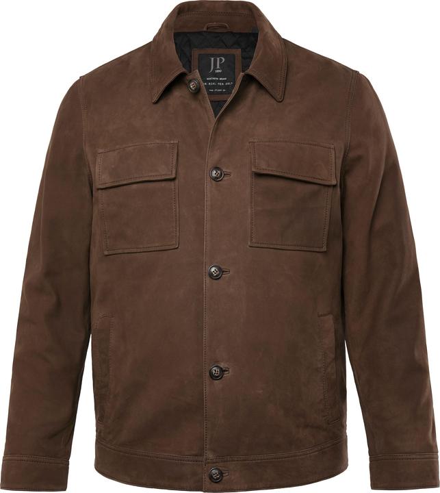 Produktbild JP1880 JP 1880 Lederjacke, Leder, Lamm-Nubukleder, Hemdkragen, bis 7 XL (6XL)