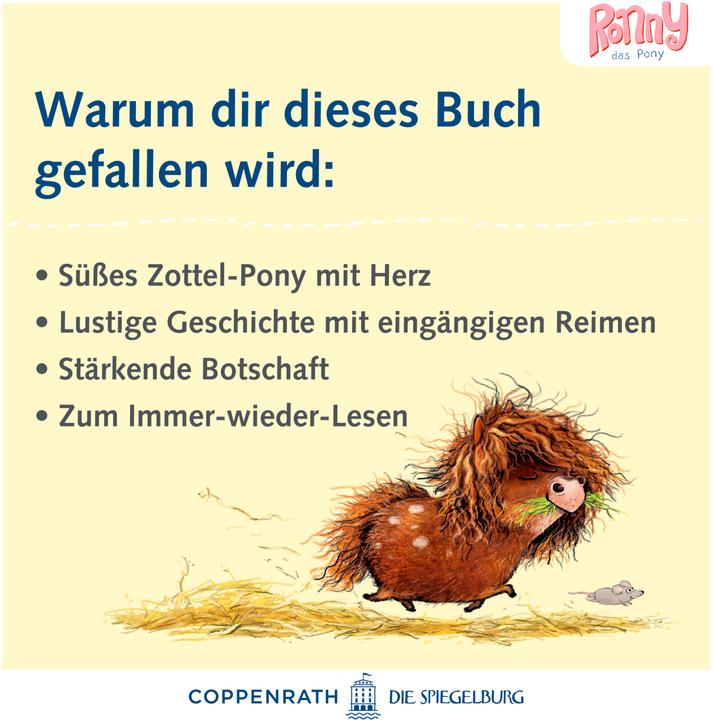 Produktbild Ronny, das Pony, und Gerd, das Pferd (Deutsch, Kai Lüftner, Wiebke Rauers, 2025)