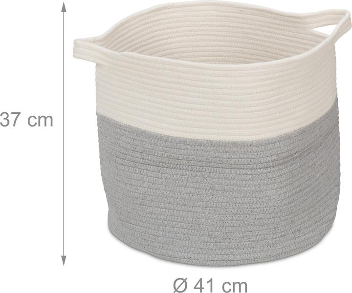 Image du produit Relaxdays Panier de rangement (1 x, 45 x 41 x 37 cm)