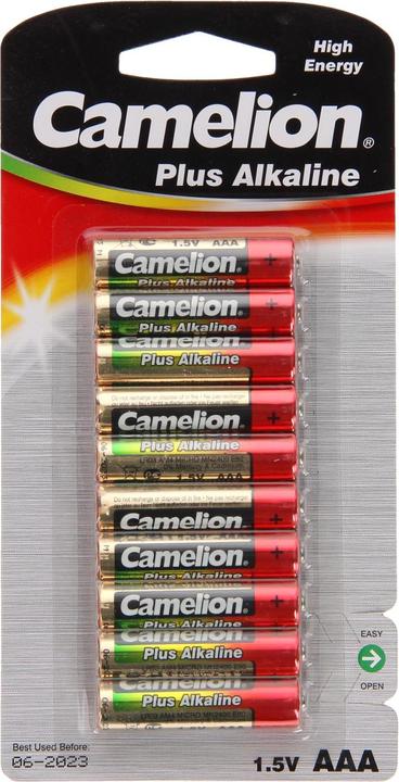 Camelion Micro (AAA) battery Alkaline-Ma (10 pcs., AAA, 1250 mAh)