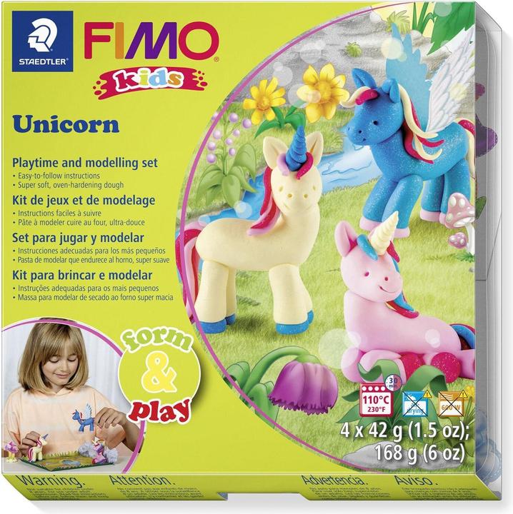 Fimo - Kids Form & Play Set - Unicorn (8034 19 LZ)