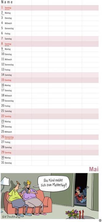 Produktbild Heye Familienplaner (Hoch, Kein Einband, Deutsch)