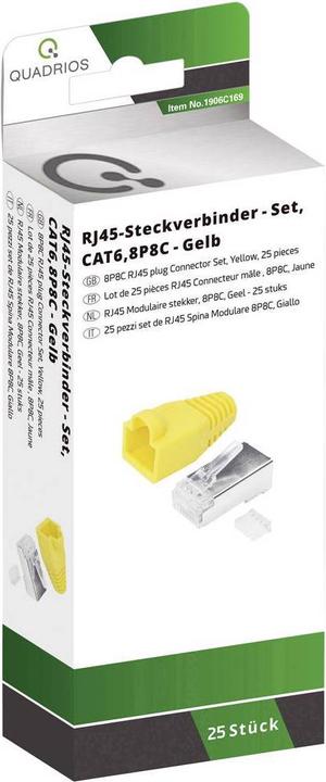 Produktbild Quadrios RJ 45 Steckverbinder Set 6