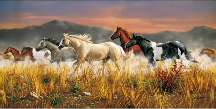 Actual product image Clementoni Horses (13200 pieces)