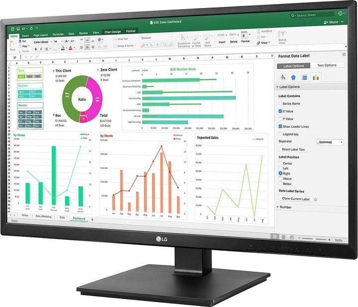 Actual product image LG 27BN55UP-B (3840 x 2160 Pixels, 27")