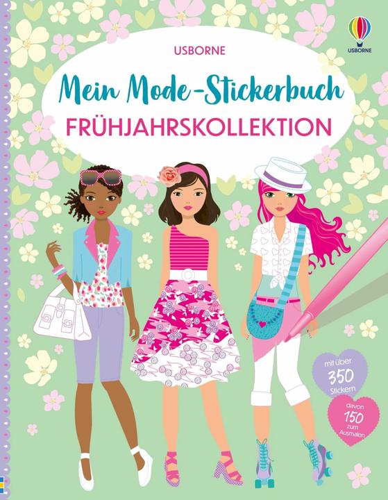 Produktbild Mein Mode-Stickerbuch: Frühjahrskollektion