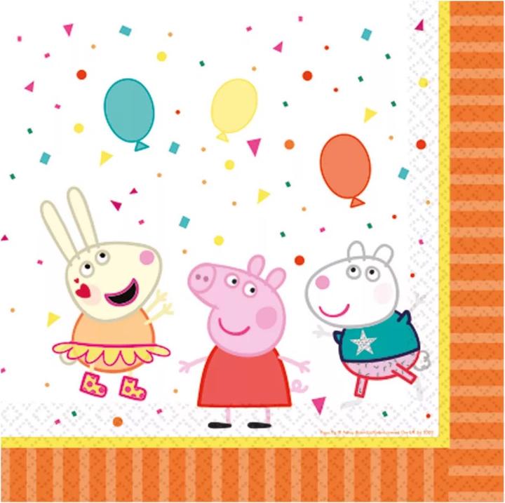 Actual product image Amscan DUPLIKAT Peppa (16 x, 33 x 33 cm)
