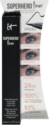 Actual product image It Cosmetics Superhero Waterproof Eyeliner Super Black 0.55ml (Black)