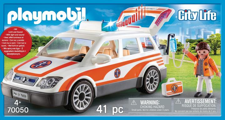 Produktbild Playmobil Notarzt-PKW (70050)