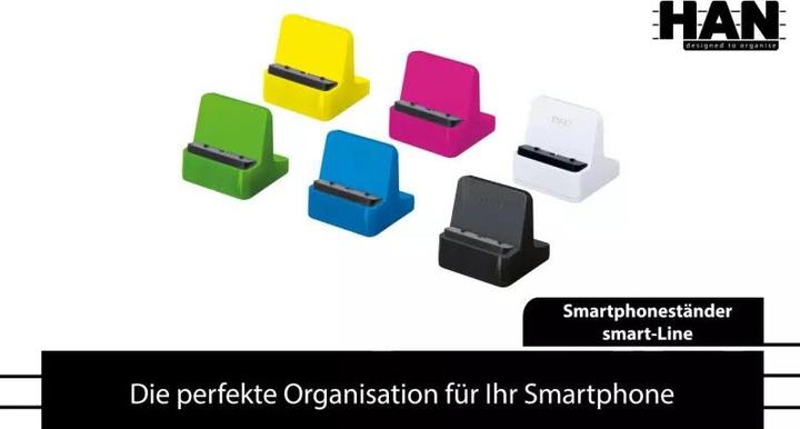 Actual product image Biella HAN Smart-Line smartphone stand white