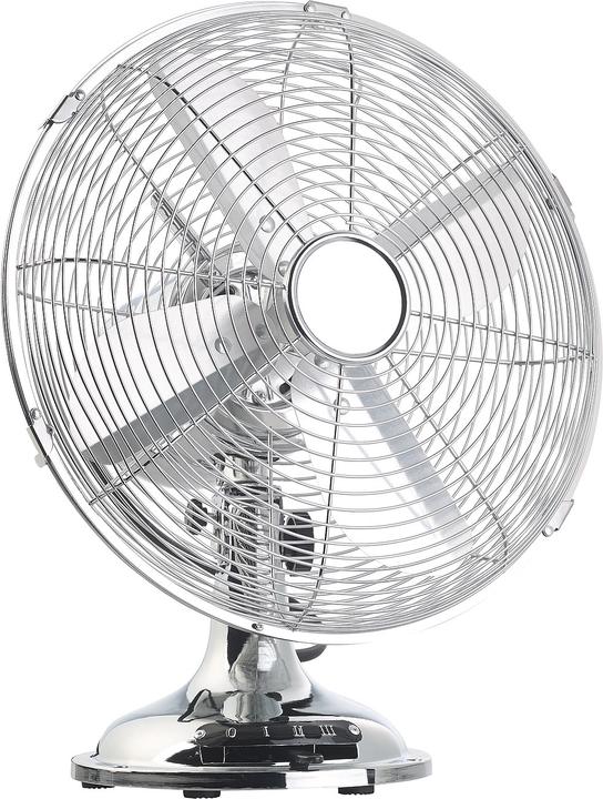 Actual product image Sichler Retro look full metal table fan (57.80 dB)
