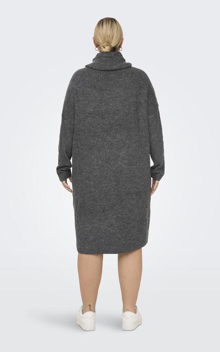 Produktbild Only Curvy Wasserfall-Ausschnitt Woll Strickkleid (M)