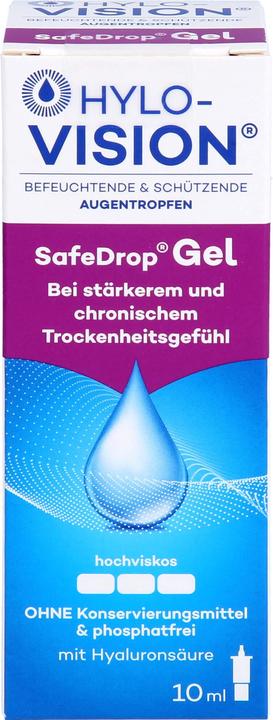 Produktbild OmniVision Hylo-Vision SafeDrop Gel, 10 ml Lösung (10 ml)