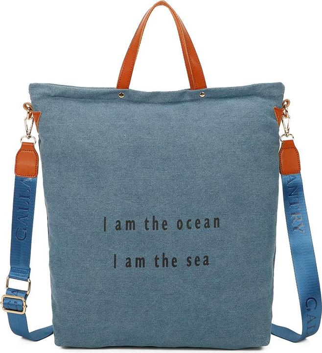 Gallantry Seabag Cabas Handtasche in Jean (5 l)