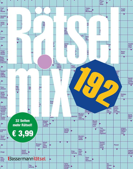 Produktbild Rätselmix 192 (Deutsch, Eberhard Krüger, 2024)