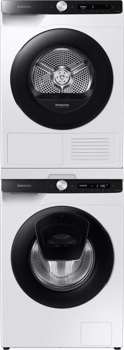 Actual product image Samsung WW80T554AAE/S5 WW5500 (8 kg, Left)