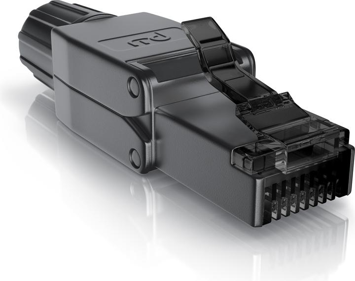 Actual product image Primewire Network connector field-wireable RJ45 CAT 8 - Connector CAT8 for LAN cable / network cable (0.05 m)