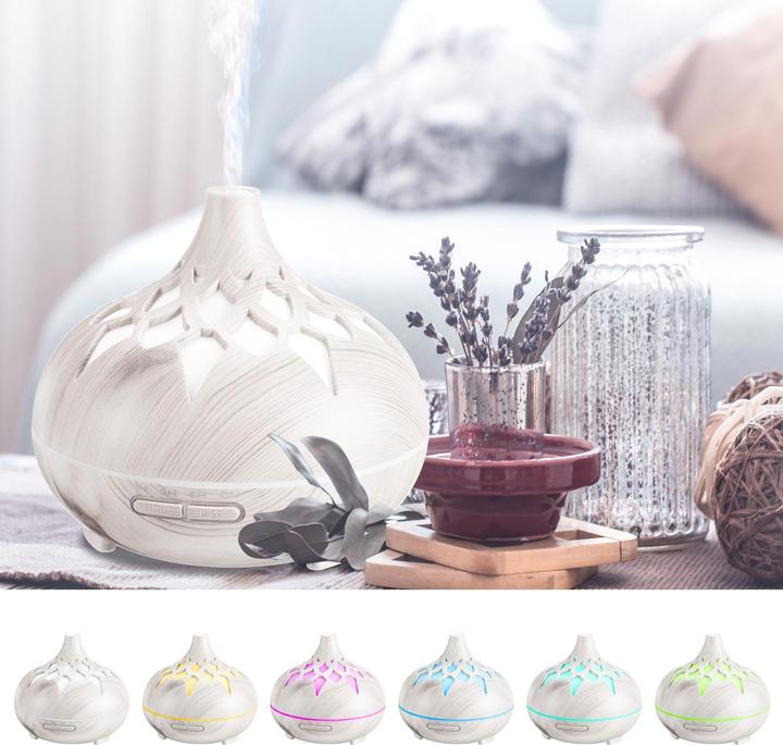 Produktbild Sixtol Aroma Diffusor Palm Weiss Holz 500ml (500 ml)