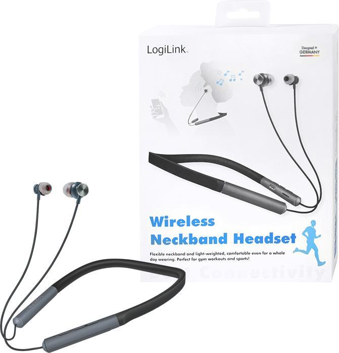 Produktbild LogiLink Bluetooth Stereo Sport-Headset (Kabellos)