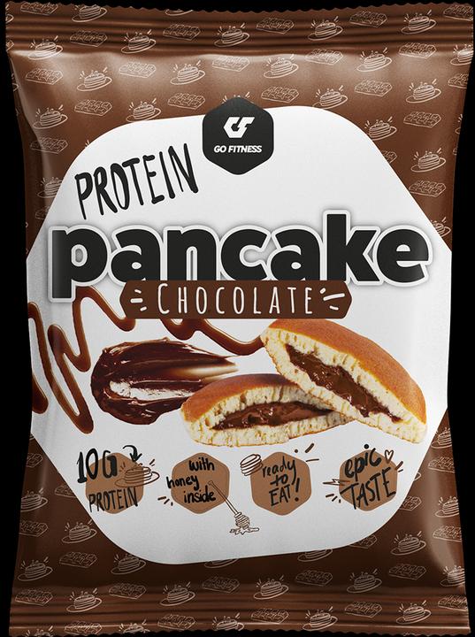 Image du produit Go Fitness Pancake aux protéines (Chocolat, 12 pcs, 600 g)