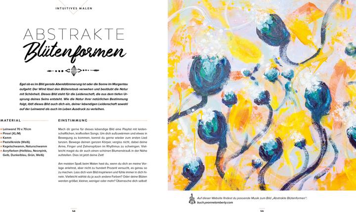 Produktbild Colorful Happiness – Dein Weg zum Intuitiven Malen (Deutsch, Yvonne Lamberty, 2020)