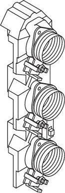 Produktbild ABN XNR363 Neozed-Element 63A 3p auf SS Reiter-Sicherungssoc (Neozed-Sicherung, 63 A)