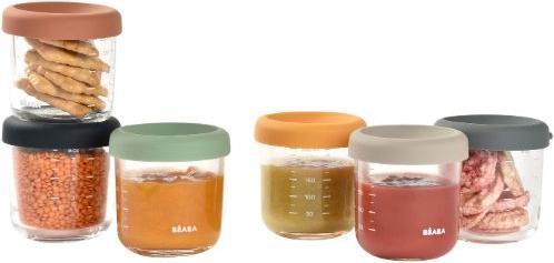Immagine prodotto Beaba Porzioni di vetro 6 pezzi 250ml (miscela Sun)