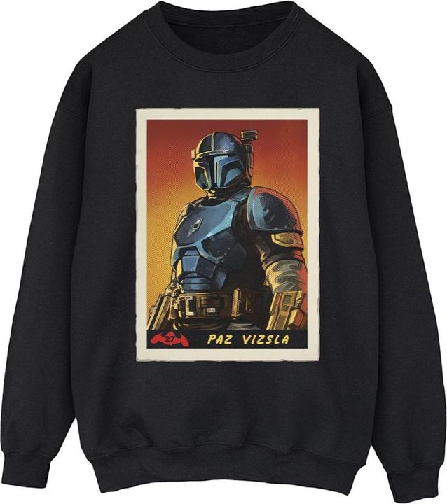 Star Wars The Mandalorian Paz Vizla Card Sweatshirt (XL)