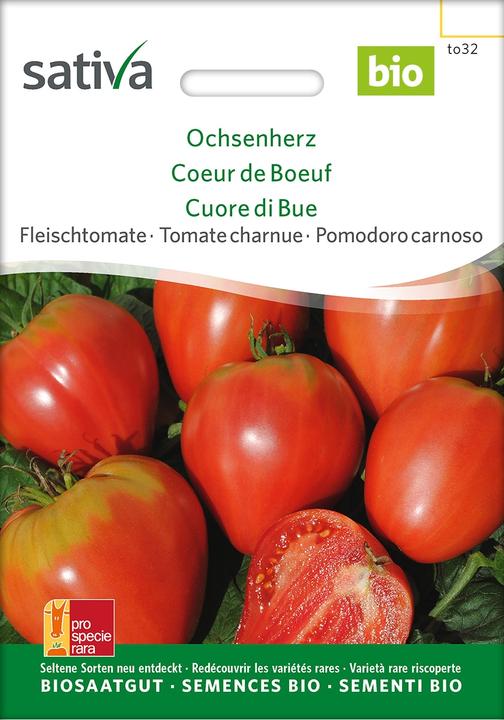Image du produit Sativa Tomate charnue Coeur de boeuf (Graines de légumes)