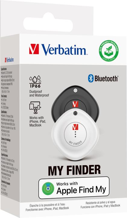 Actual product image Verbatim Tracker, Bluetooth, My Finder, MYF-02 (Apple)