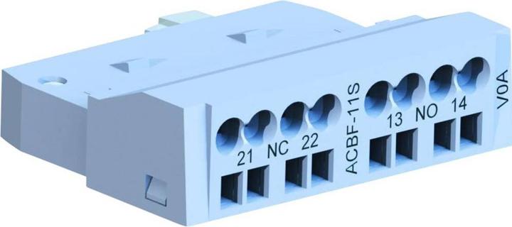 Weg 12463910 ACBF-11S Interruttore ausiliario 2,5 A 1 contatto NA, 1 contatto NC 1 pz.