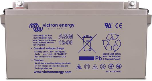 Actual product image Victron Energy Battery AGM (12 V, 110 Ah)