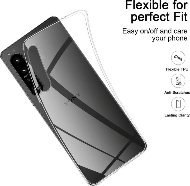 Produktbild Screenguard Sony Xperia 1 IV Flexible TPU Clear Case (Sony Xperia 1 IV)