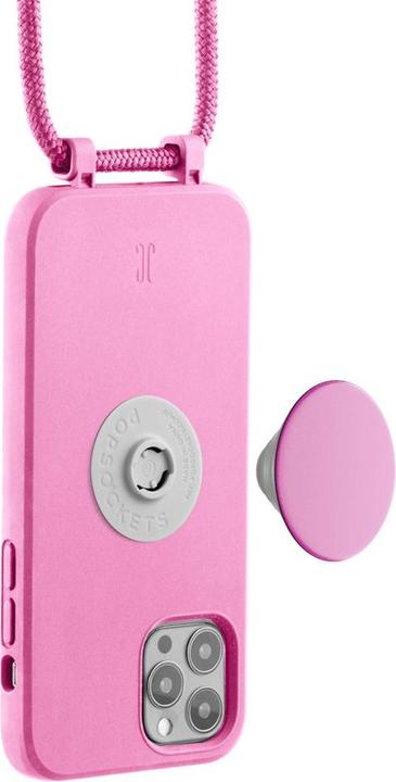 Image du produit Just Elegance JE PopGrip Étui pour iPhone 12/ 12 Pro 6,1? (Pastel Pink AW/SS (Apple iPhone 12, Apple iPhone 12 Pro)