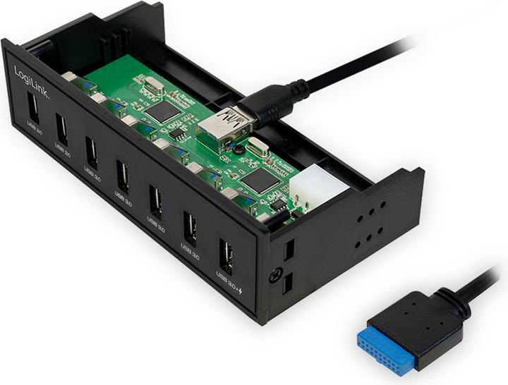 Produktbild LogiLink UA0342 (USB-A, 7 Ports)