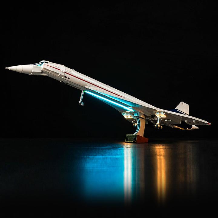 BrickBling LED light set for LEGO Concorde (10318)