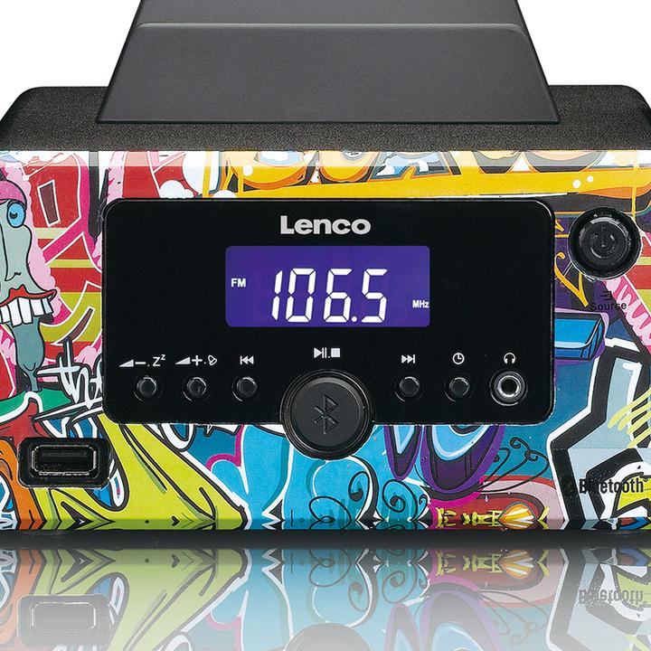 Image du produit Lenco Mc-020 (Bluetooth, 1x 10 W)