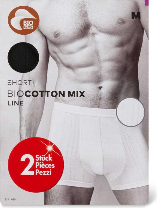 John Adams Herren Short (S, 2er Pack)