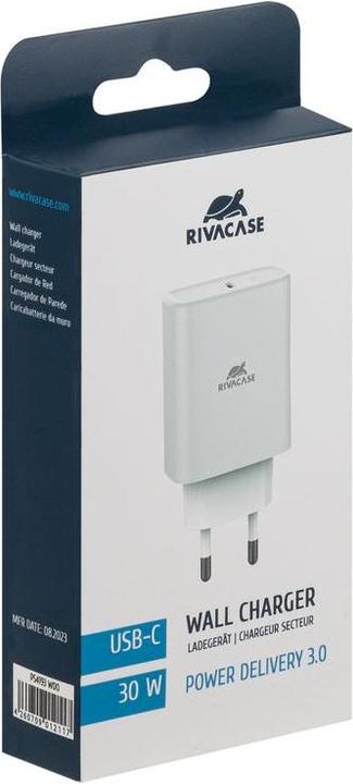 Image du produit Rivacase MOBILE CHARGER WALL/WHITE PS4193 (30 W)