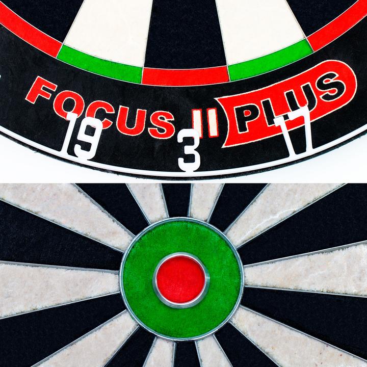 Actual product image Bull's Focus II Plus Dart Board