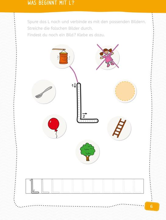 Actual product image Ravensburger My sticker puzzle block: Letters for children from 5 years - playful letters