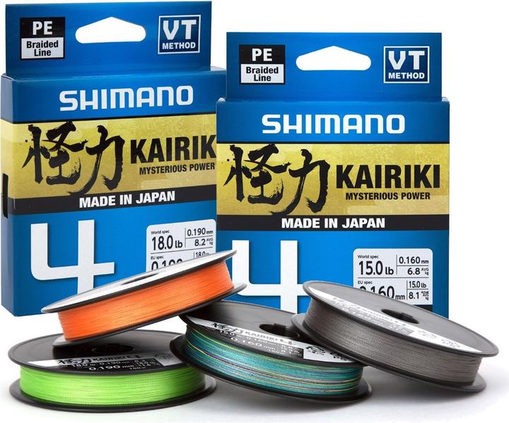 Productafbeelding Shimano Kairiki 4 Multi Colour (6.80 kg, 0.10 mm)