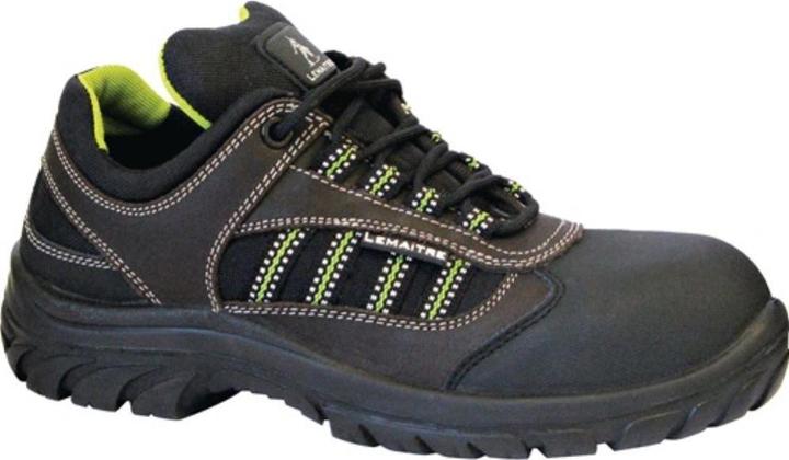 Image du produit Lemaitre Chaussures de sécurité Douro taille 43 noir/marron S3 SRC EN ISO 20345 Cuir/textile (S3, 43)