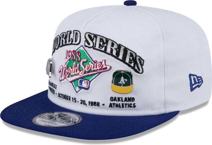 New Era Golfer Cap - World Series 1988 Pin Dodgers Athletics (One Size)