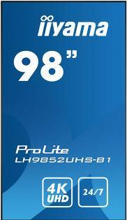 Produktbild iiyama ProLite LH9852UHS-B1 (3840 x 2160 Pixel, 98")