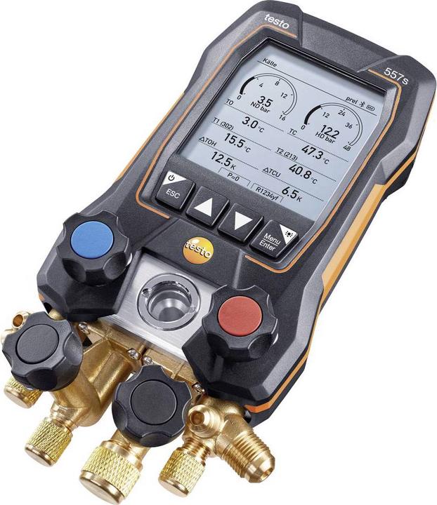 Actual product image Testo Refrigerant Meter 557s Vacuum Set